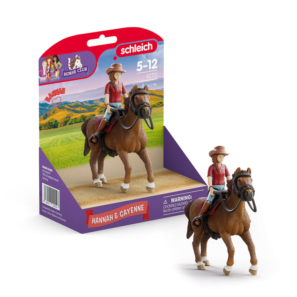 Schleich Horse Club Hannah and Cayenne