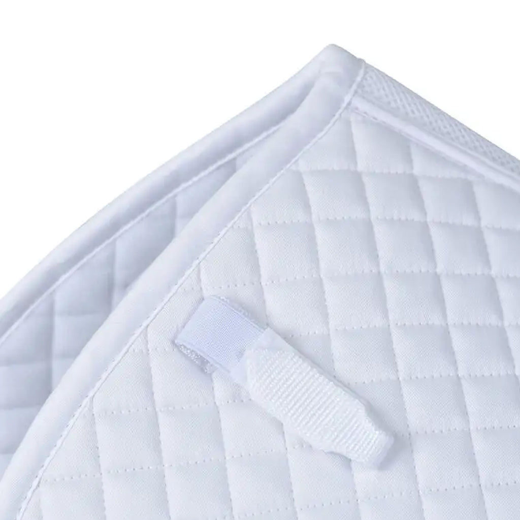 WeatherBeeta Prime Air-Tec Jump Shaped Saddle Pad  - White