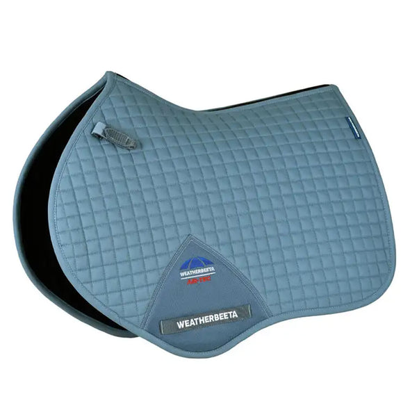 WeatherBeeta Prime Air-Tec Jump Shaped Saddle Pad - Washed Denim