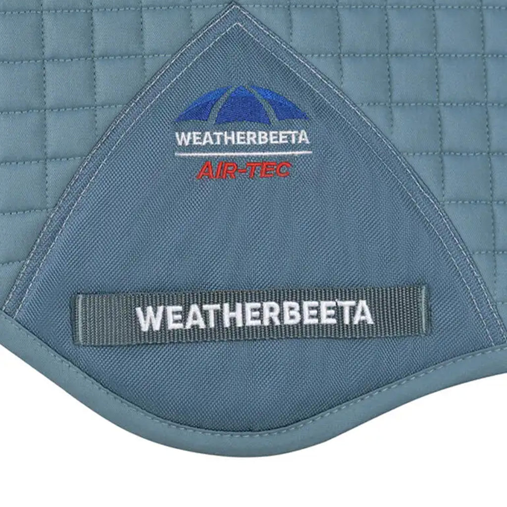 WeatherBeeta Prime Air-Tec Jump Shaped Saddle Pad - Washed Denim