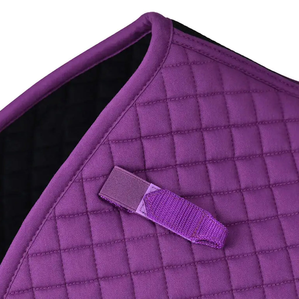 WeatherBeeta Prime Air-Tec Jump Shaped Saddle Pad - Violet
