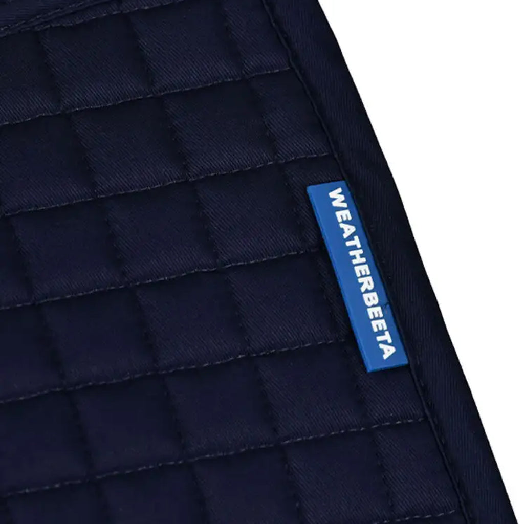 WeatherBeeta Prime Air-Tec Jump Shaped Saddle Pad - Navy