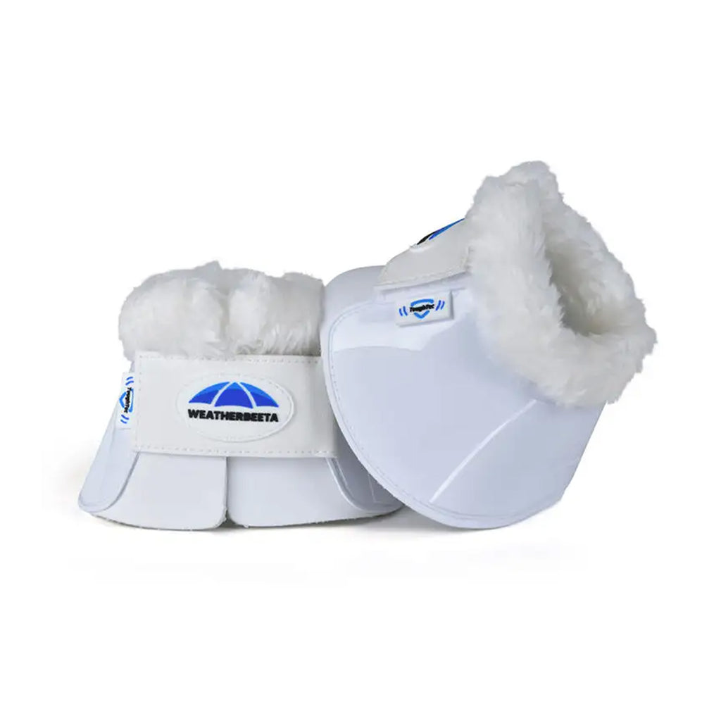 WeatherBeeta Tough-Tec Impact Fleece Trim Bell Boots - White/White
