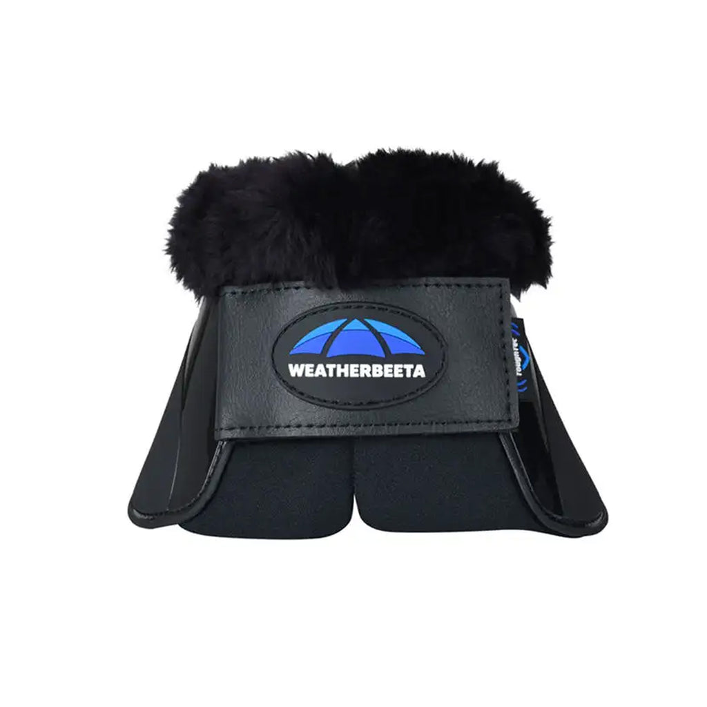 WeatherBeeta Tough-Tec Impact Fleece Trim Bell Boots - Black/Black
