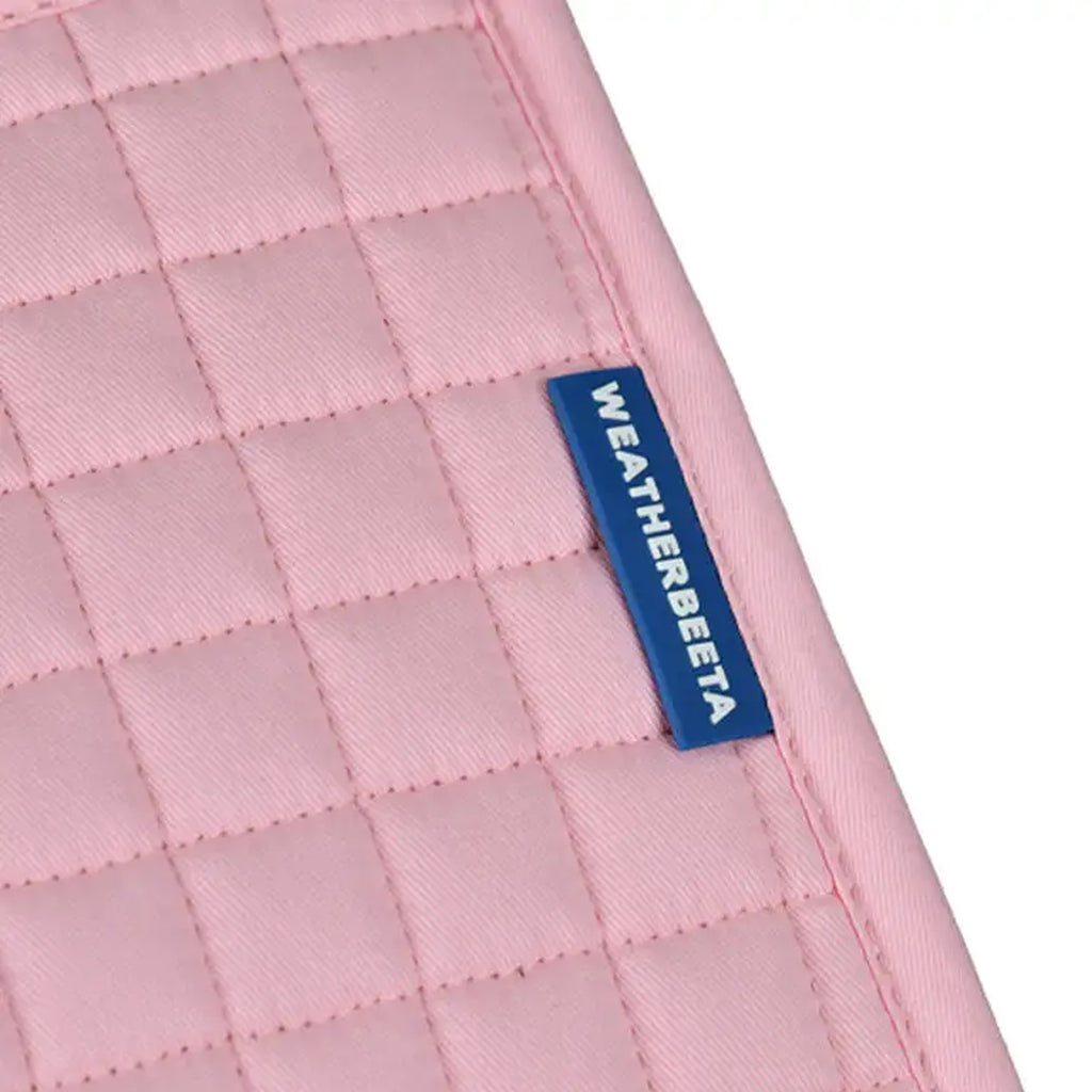 WeatherBeeta Prime Air-Tec Jump Shaped Saddle Pad - Light Pink