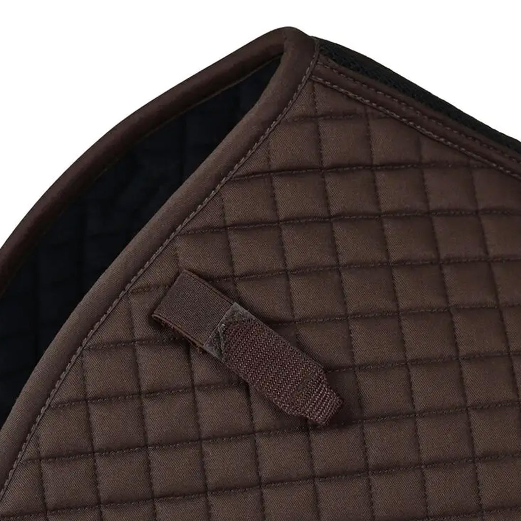 WeatherBeeta Prime Air-Tec Jump Shaped Saddle Pad - Chocolate