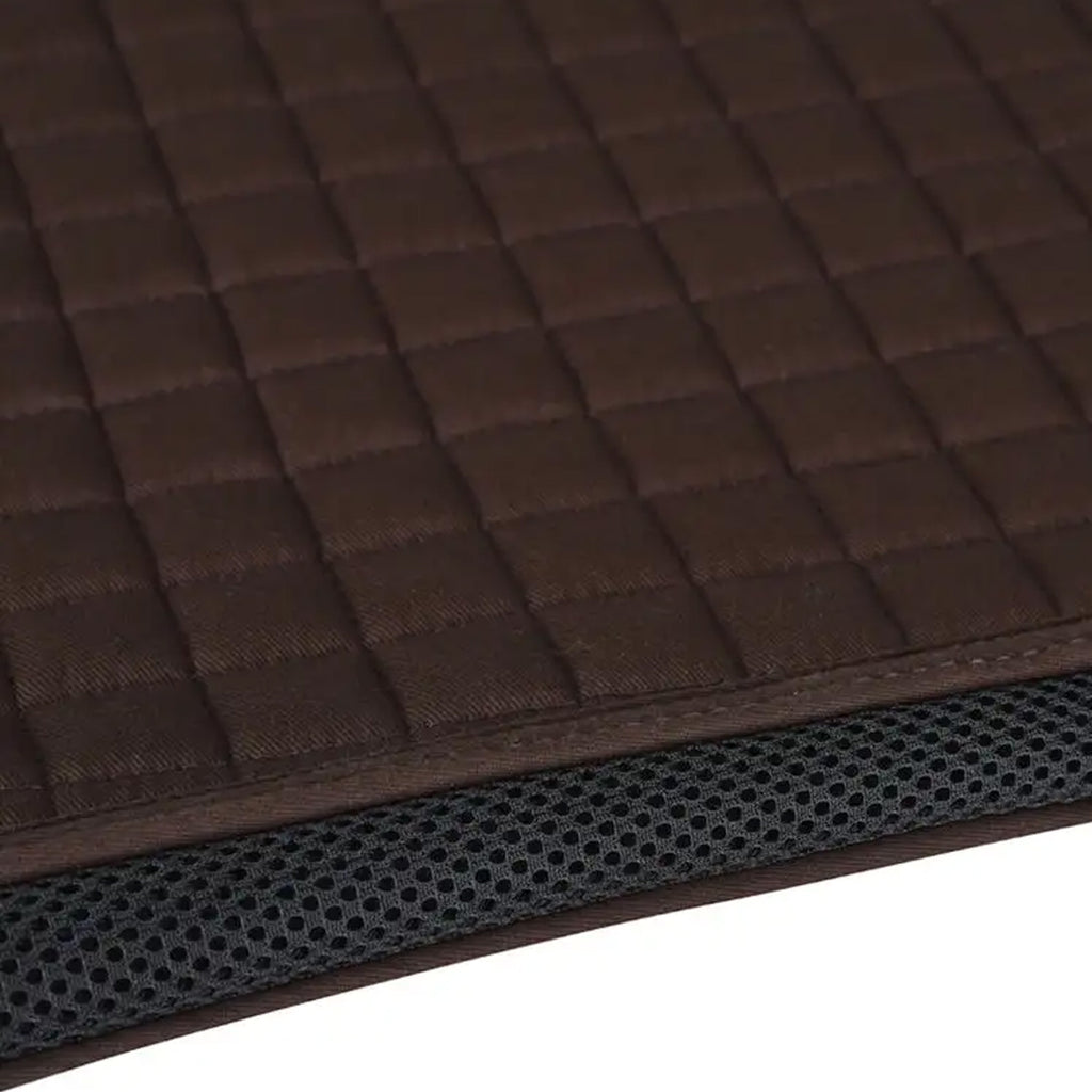 WeatherBeeta Prime Air-Tec Jump Shaped Saddle Pad - Chocolate
