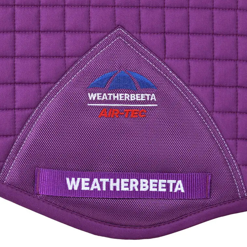 WeatherBeeta Prime Air-Tec All Purpose Saddle Pad - Violet