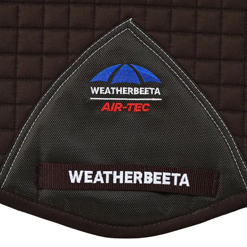 WeatherBeeta Prime Air-Tec All Purpose Saddle Pad - Chocolate