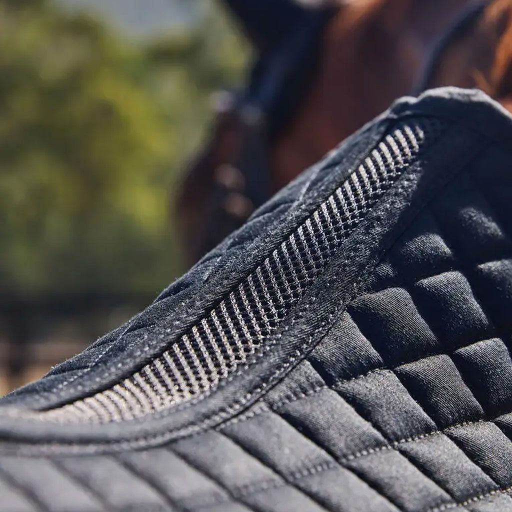 WeatherBeeta Prime Air-Tec Jump Shaped Saddle Pad - Black