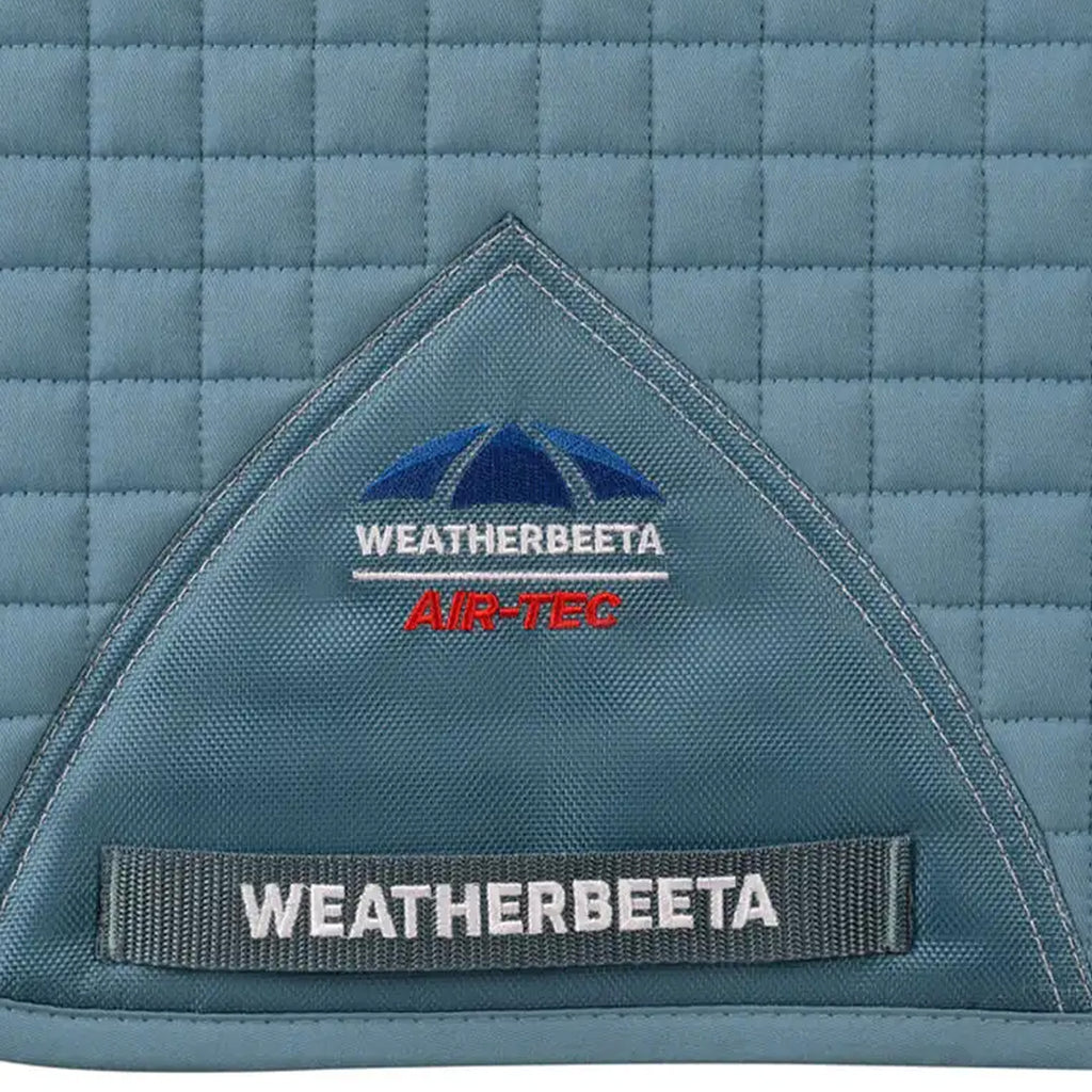 WeatherBeeta Prime Air-Tec Dressage Saddle Pad - Washed Denim