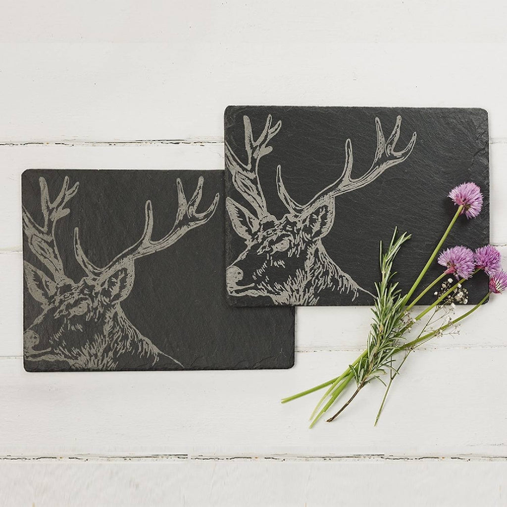 Selbrae House Slate Stag Placemats