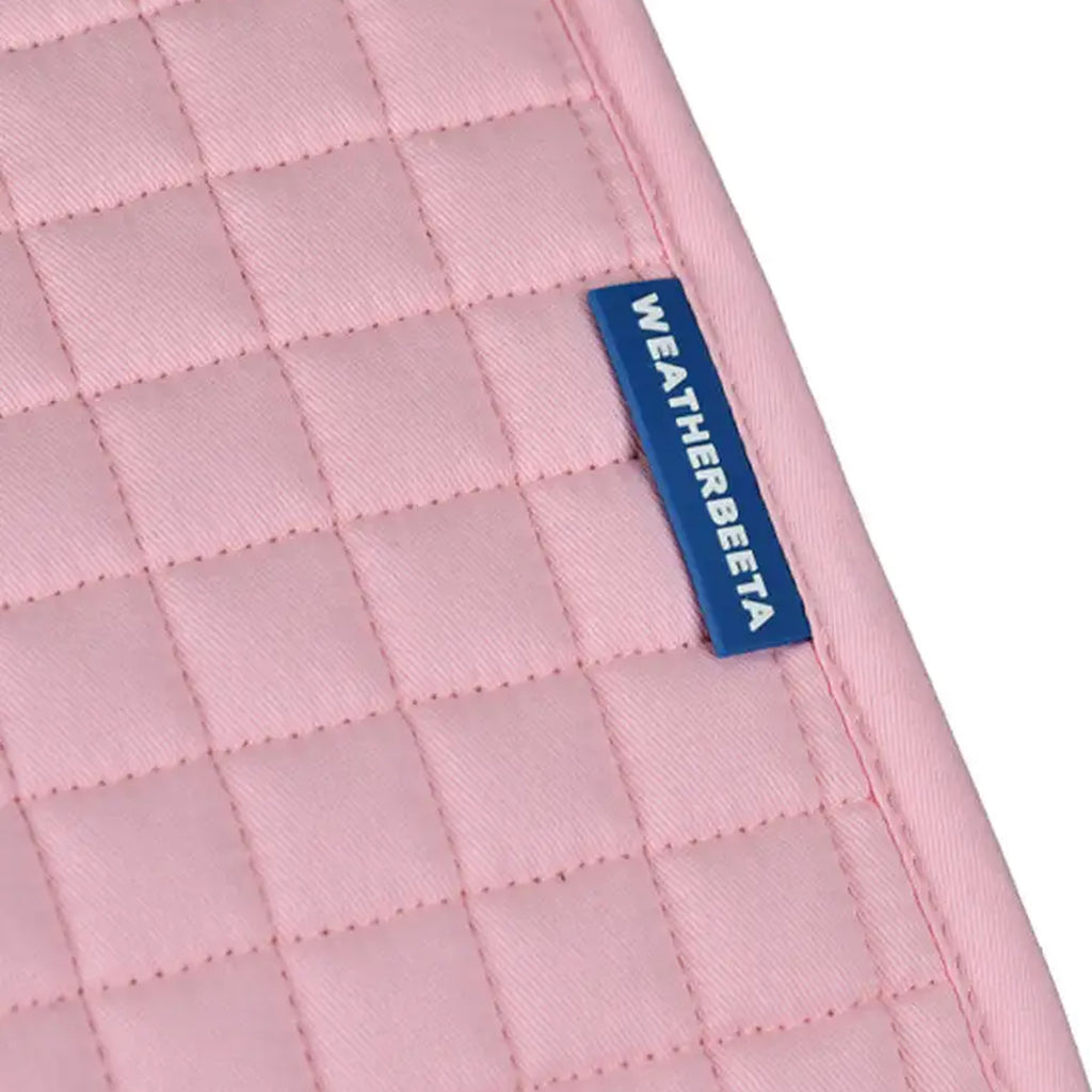 WeatherBeeta Prime Air-Tec Dressage Saddle Pad - Light Pink