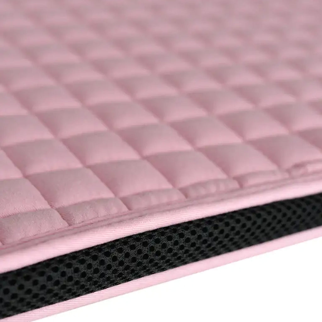 WeatherBeeta Prime Air-Tec Dressage Saddle Pad - Light Pink