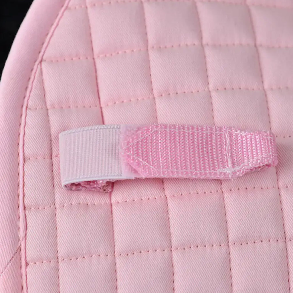 WeatherBeeta Prime Air-Tec Dressage Saddle Pad - Light Pink