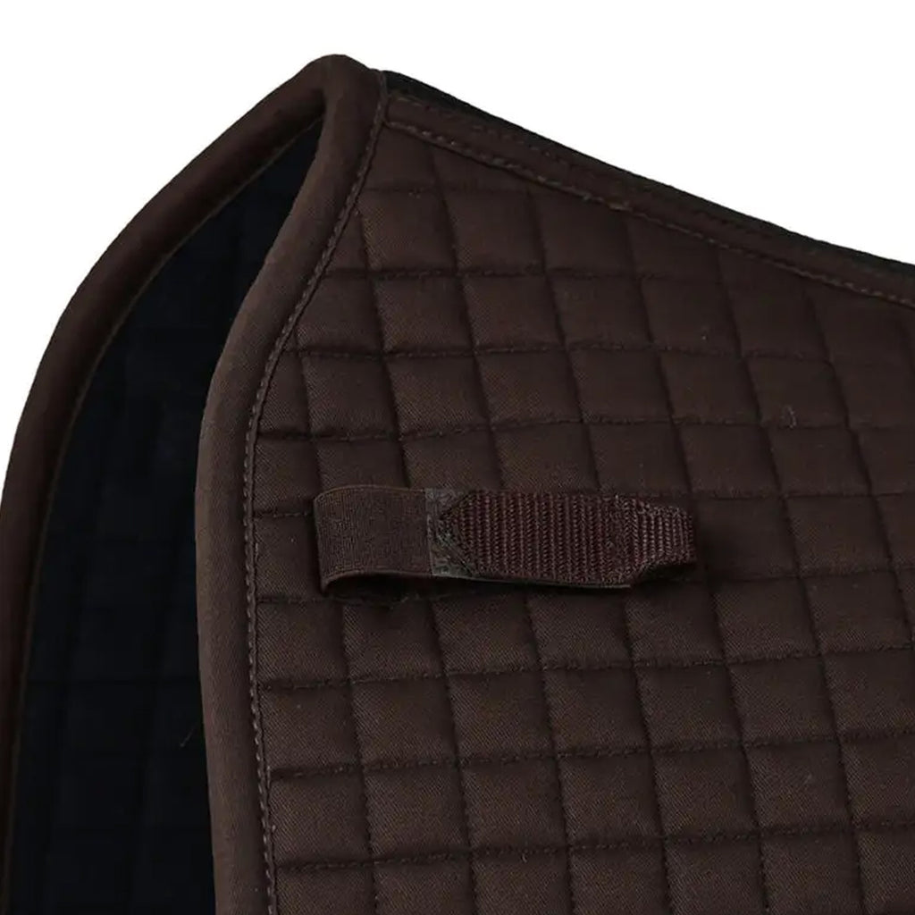 WeatherBeeta Prime Air-Tec Dressage Saddle Pad - Chocolate