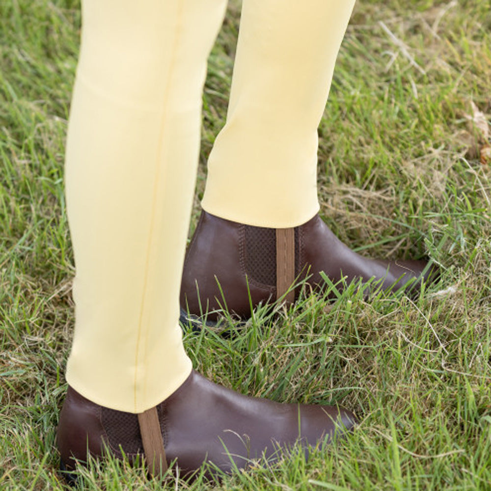 Supreme Products Champion Junior Show Rider Jodhpurs - Canary Yellow