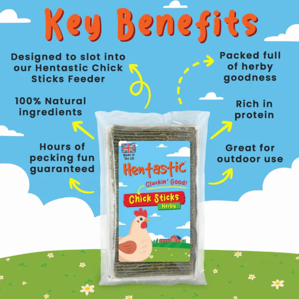 Hentastic Chick Stick Herby - 6 Pack