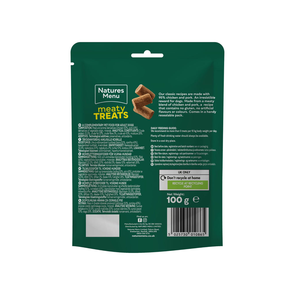 Natures Menu Dog Treat - Chicken