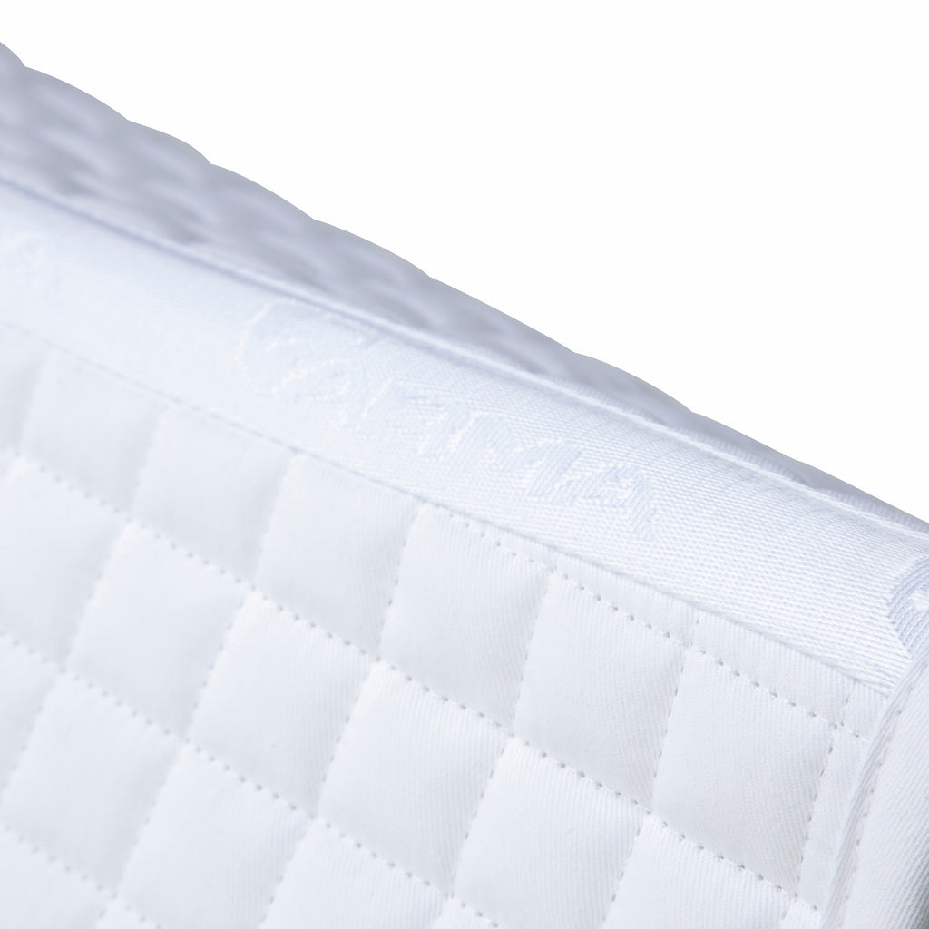 ARMA Numbered Jump Saddlecloth - White