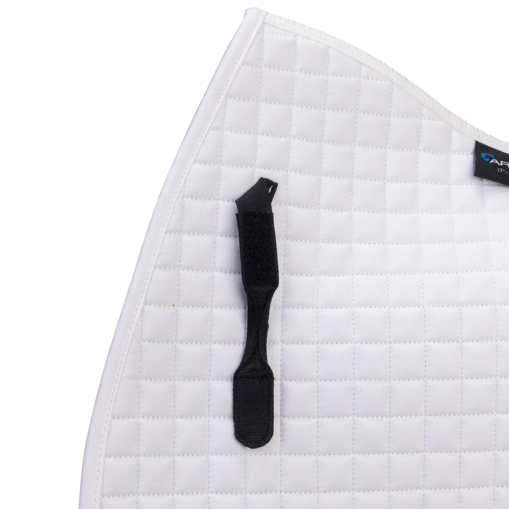 ARMA Numbered Saddlecloth - White