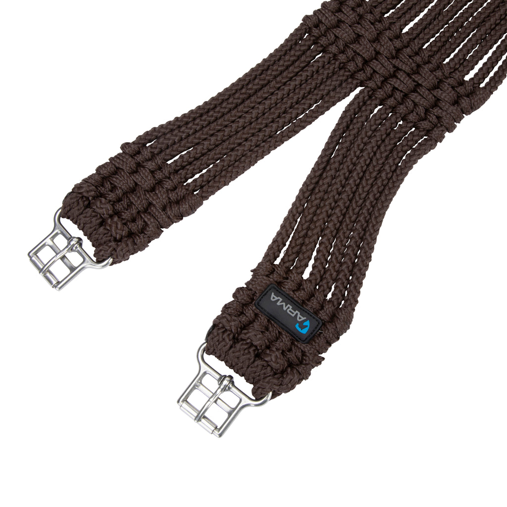 ARMA Braided Girth - Brown