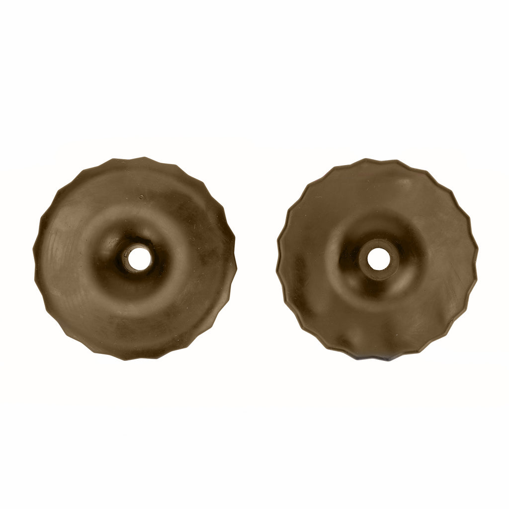 Ergonomic Silicone Bit Guards - Brown