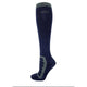 Woof Wear Long Bamboo Tech Riding Sock - Navy/Grey
