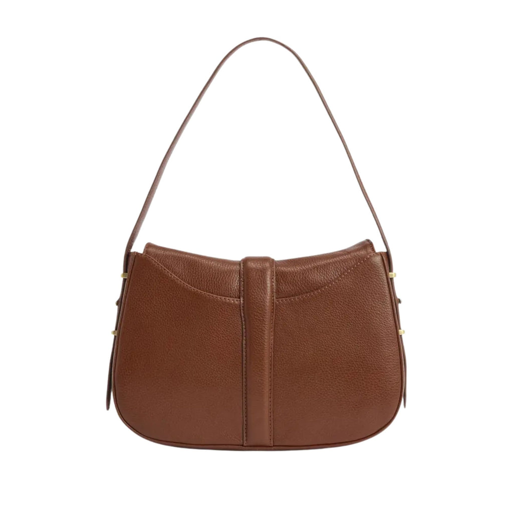 Barbour Ladies Alder Leather Sling Bag - Brown
