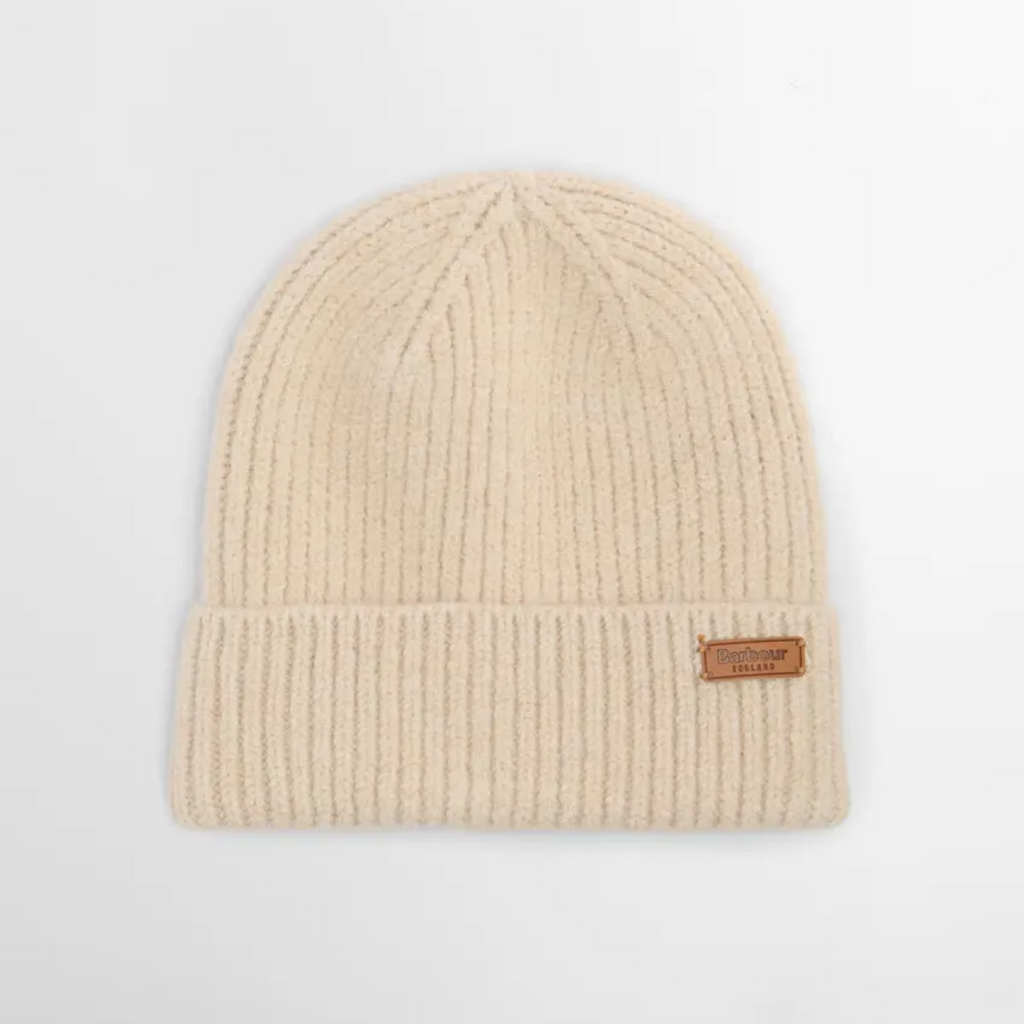 Barbour Pendle Beanie and Blair Scarf Gift Set - Hessian Navy