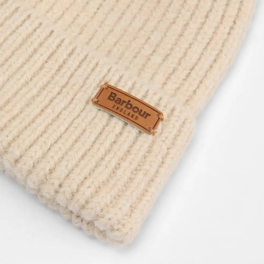 Barbour Pendle Beanie and Blair Scarf Gift Set - Hessian Navy