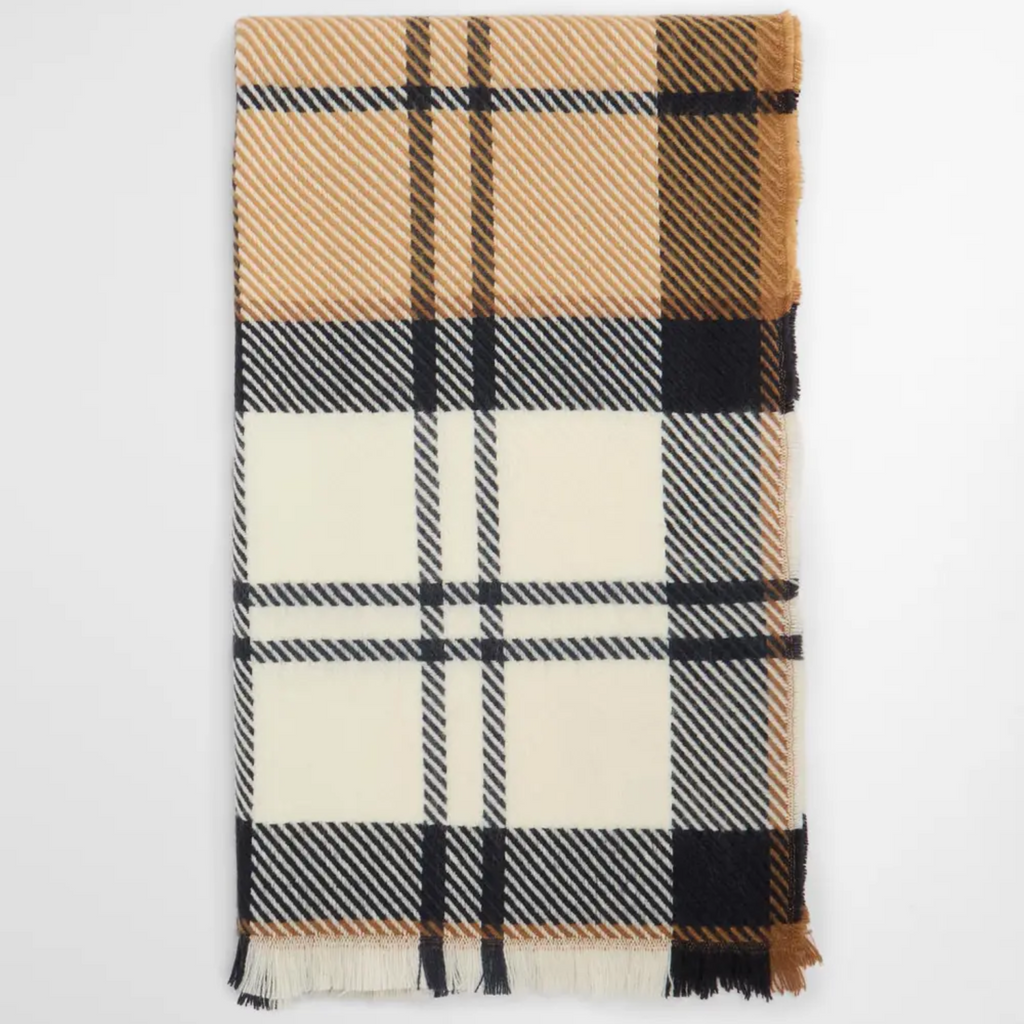Barbour Pendle Beanie and Blair Scarf Gift Set - Hessian Navy