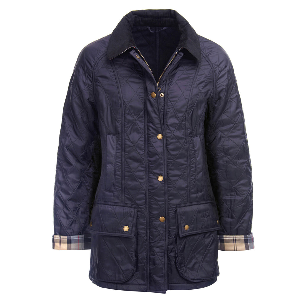 Barbour Ladies Beadnell Polarquilt Jacket - Navy