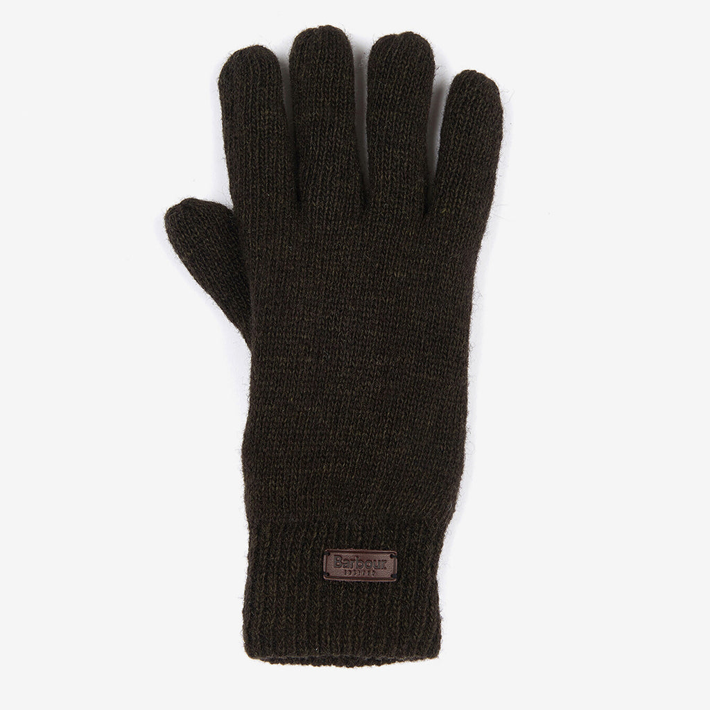 Barbour Mens Carlton Gloves - Dark Green
