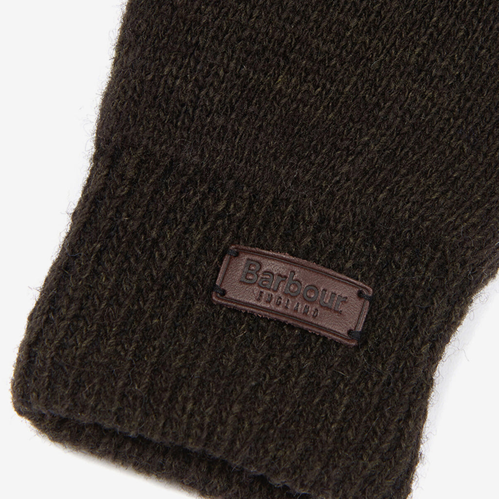 Barbour Mens Carlton Gloves - Dark Green