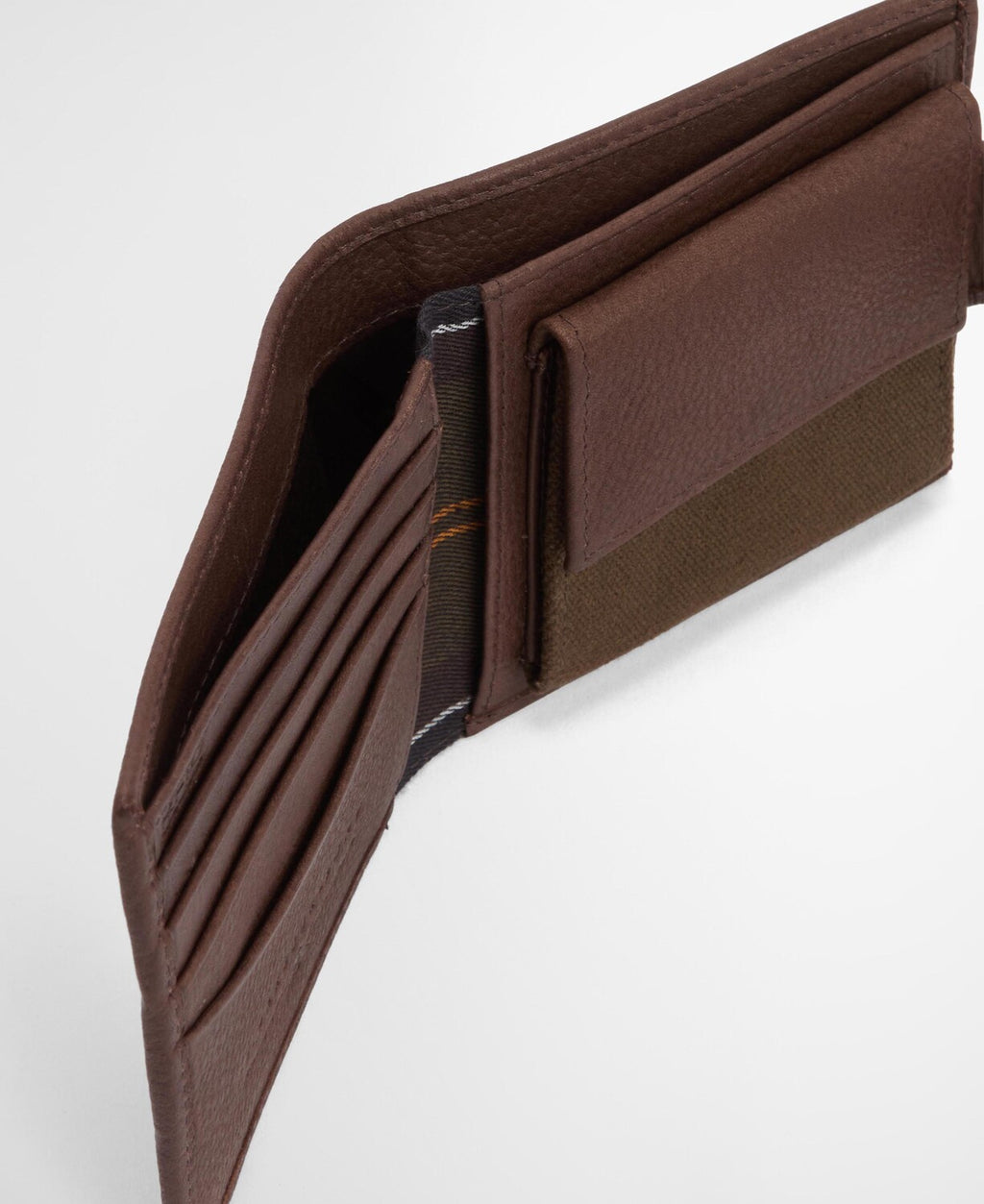 Barbour Mens Padbury Leather Gift Set - Brown