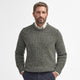 Barbour Mens New Tyne Crew Neck Sweater - Derby Tweed