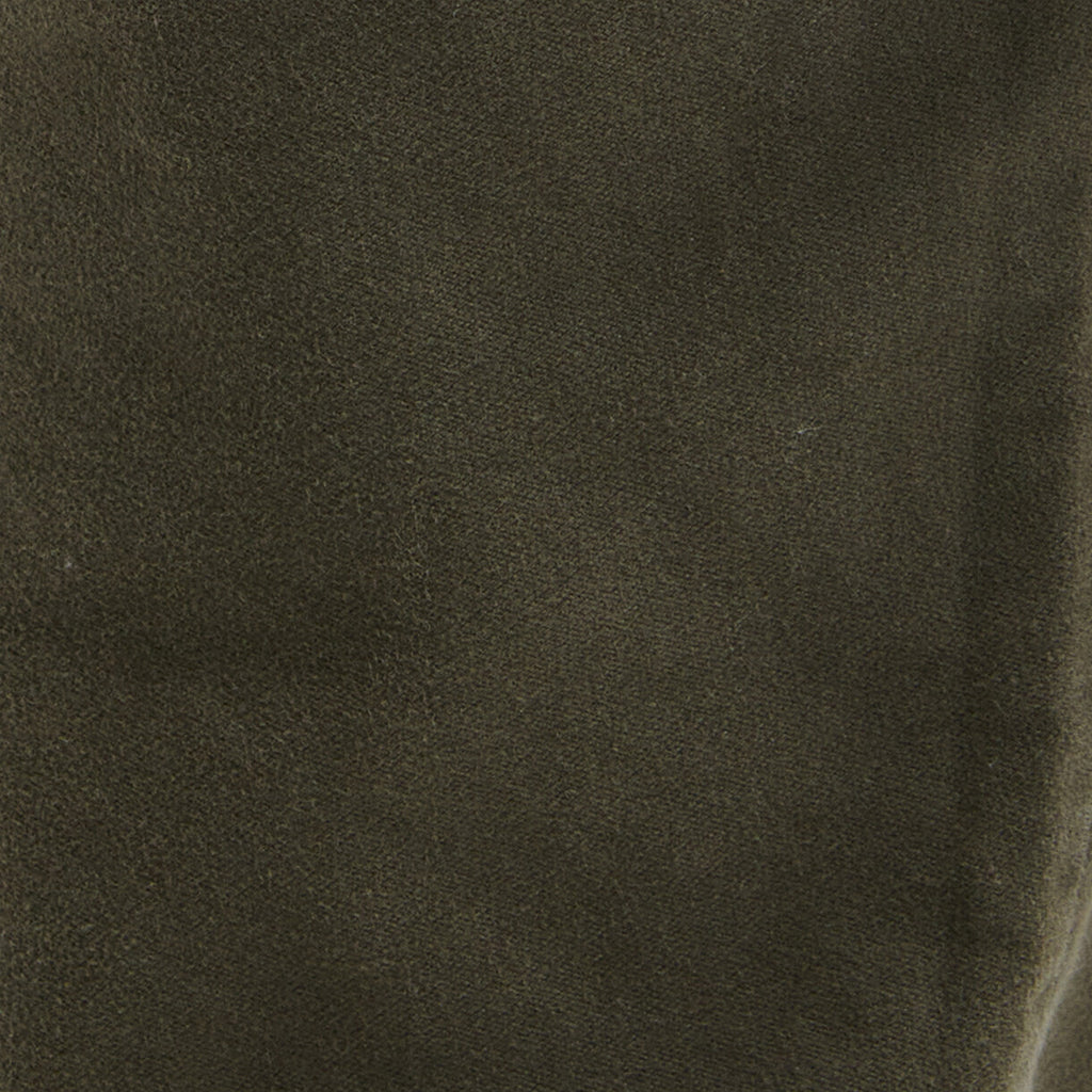 Barbour Mens Moleskin Tailored Fit Trousers - Dark Olive