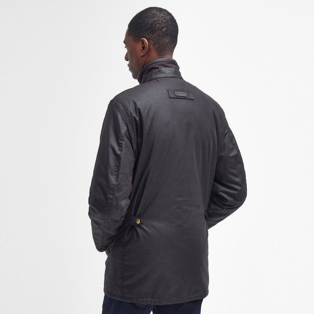 Barbour Mens Prestbury Wax Jacket - Rustic