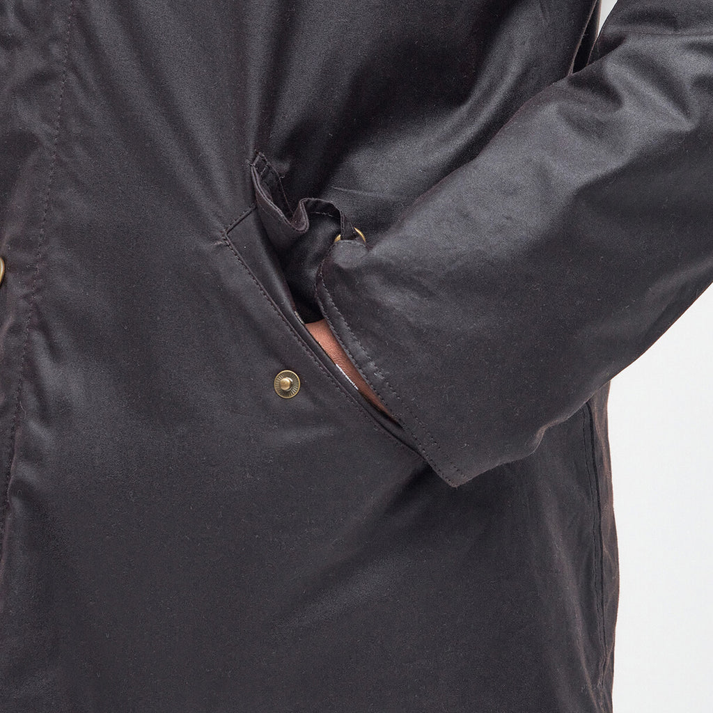 Barbour Mens Prestbury Wax Jacket - Rustic