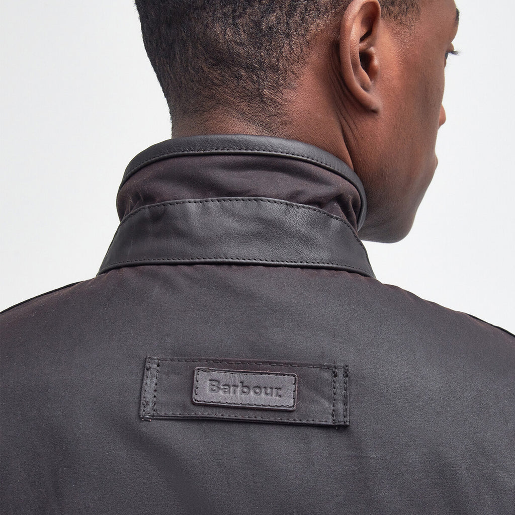 Barbour Mens Prestbury Wax Jacket - Rustic