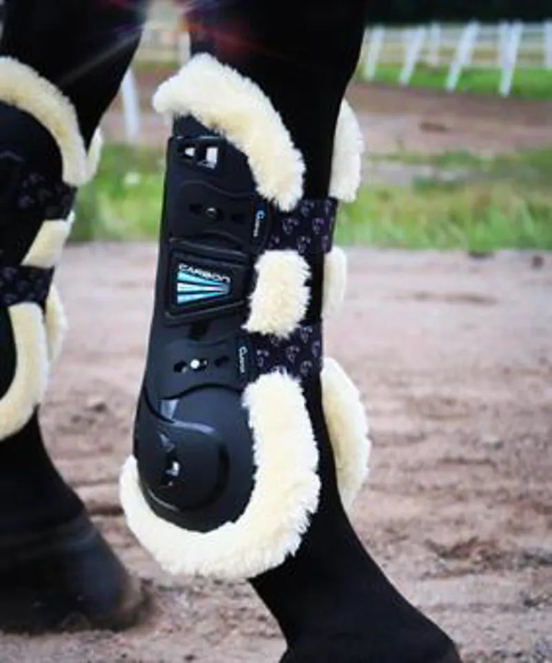 ARMA Carbon SupaFleece Tendon Boots - Black