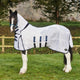 Firefoot Fixed Lycra Neck Fly Rug - White/Black