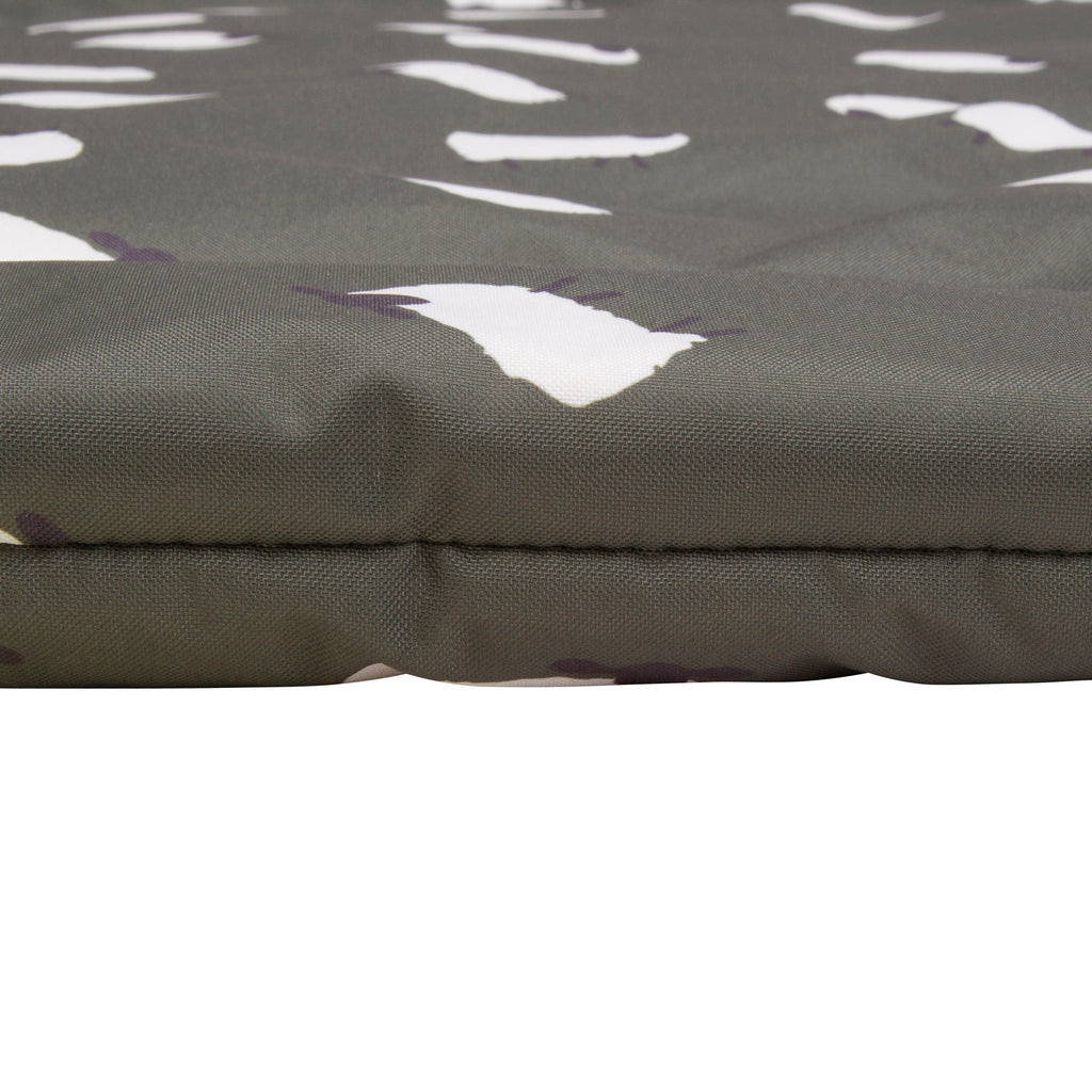 Digby and Fox Waterproof Padded Dog Bed - Sheep