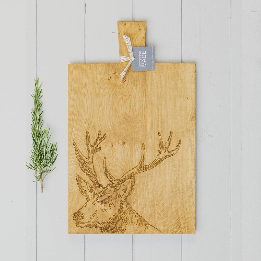 Stag Oak Serving Paddle