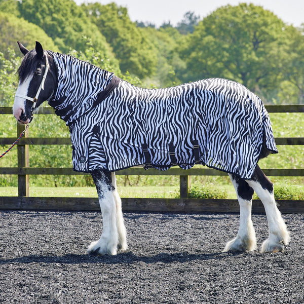 Firefoot Zebra Print Fly Rug