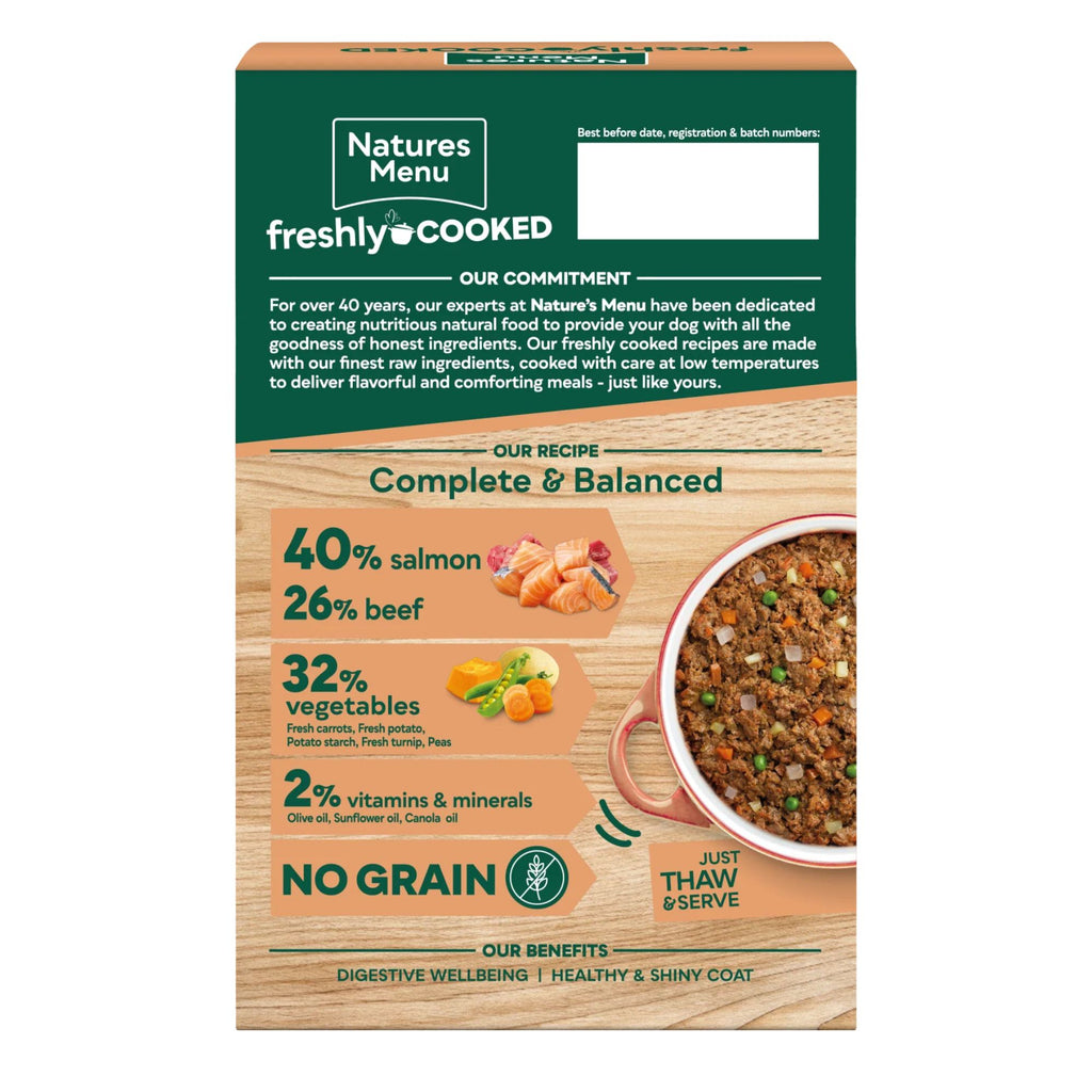 Natures Menu Freshly Cooked Salmon - 400g
