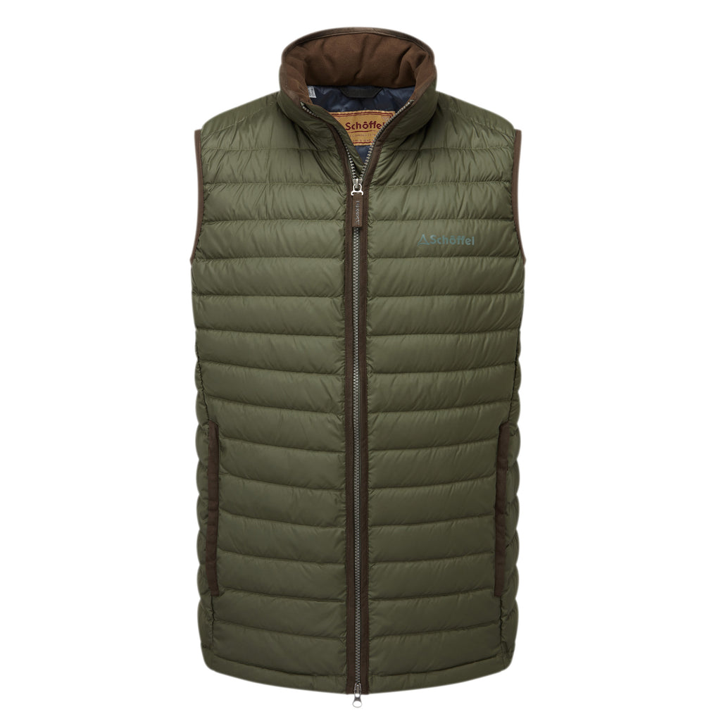 Schoffel Mens Bowden Down Gilet - Woodland
