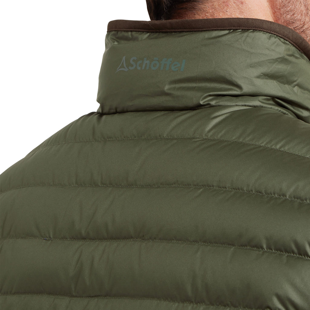 Schoffel Mens Bowden Down Gilet - Woodland