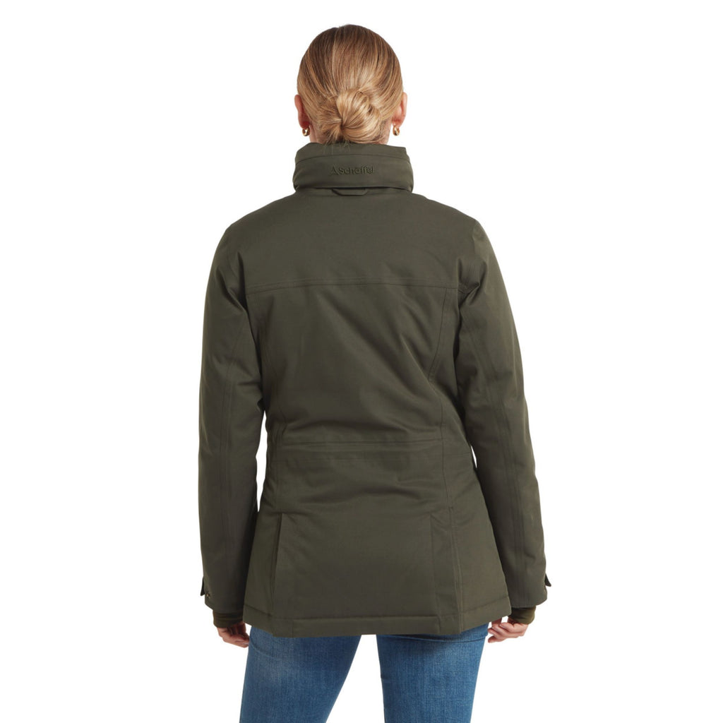 Schoffel Ladies Langton Country Coat - Dark Woodland